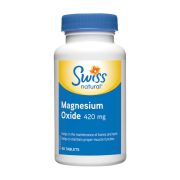 Swiss Natural Magnesium Oxide 420 mg, 90 Tablets