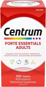 Centrum Forte Essentials Adults, 100 Tablets