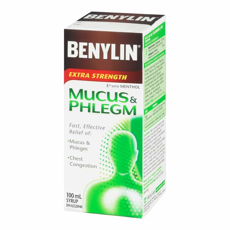 Benylin Extra Strength Mucus & Phlegm Syrup 100ml
