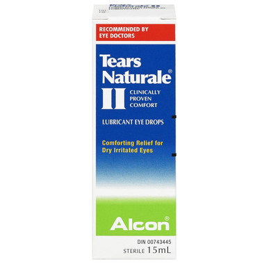 Tears Naturale II Polyquad Lubricant Eye Drops 15 ml