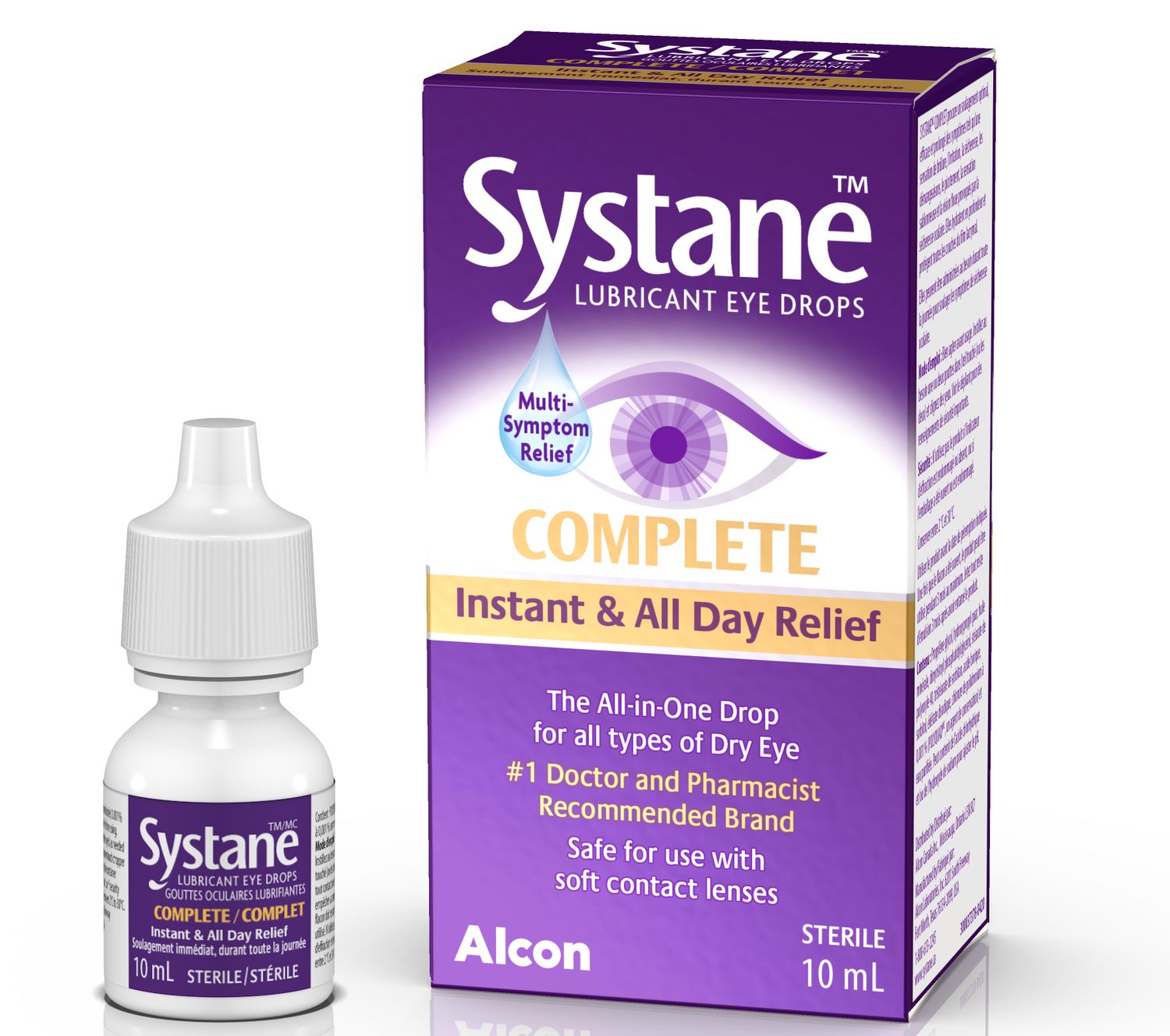 Systane Complete Lubricant Eye Drops, 10 mL