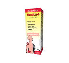 Arnica+ cream for adults & seniors, relieves bruises, muscle pain, strains, trauma, 50 g