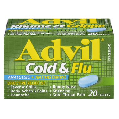 Advil Cold & Flu 20 Caplets