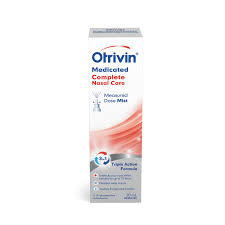 Otrivin medicated complete nasal care measured dose mist, triple action formula