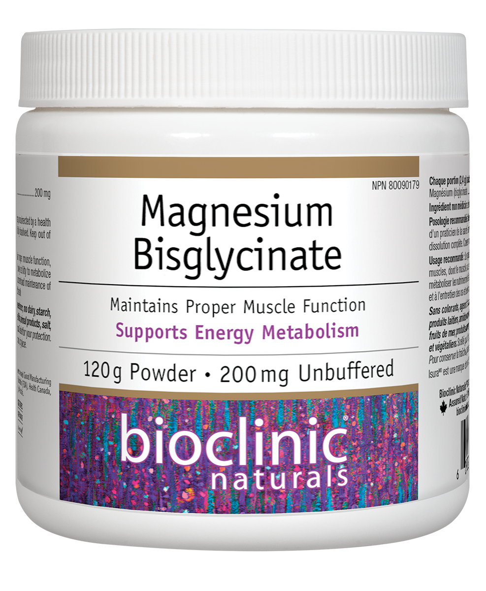 Bioclinic Magnesium Bisglycinate, 120 g Powder
