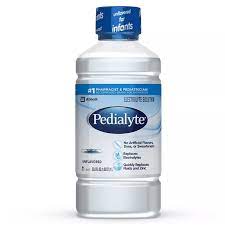 Pedialyte electrolyte solution for infants and children