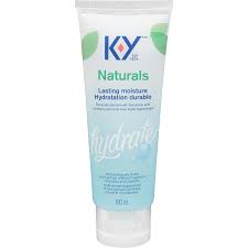 K-Y Naturals lasting moisture personal lubricant, hydrate formula, 100 ml tube