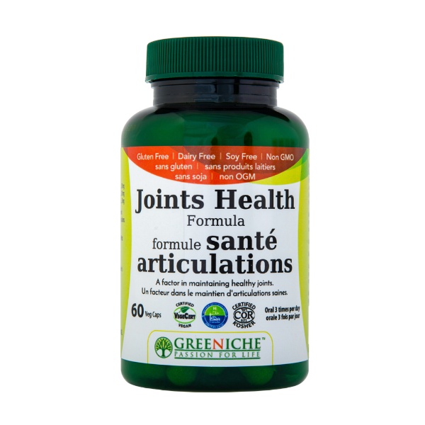 Gluten-free, dairy-free, soy-free supplement for healthy joints, 60 veg caps