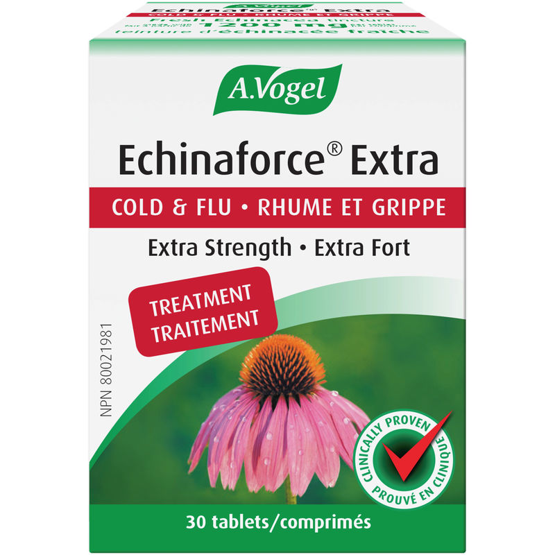 Extra strength tablets for cold and flu relief, 30 count