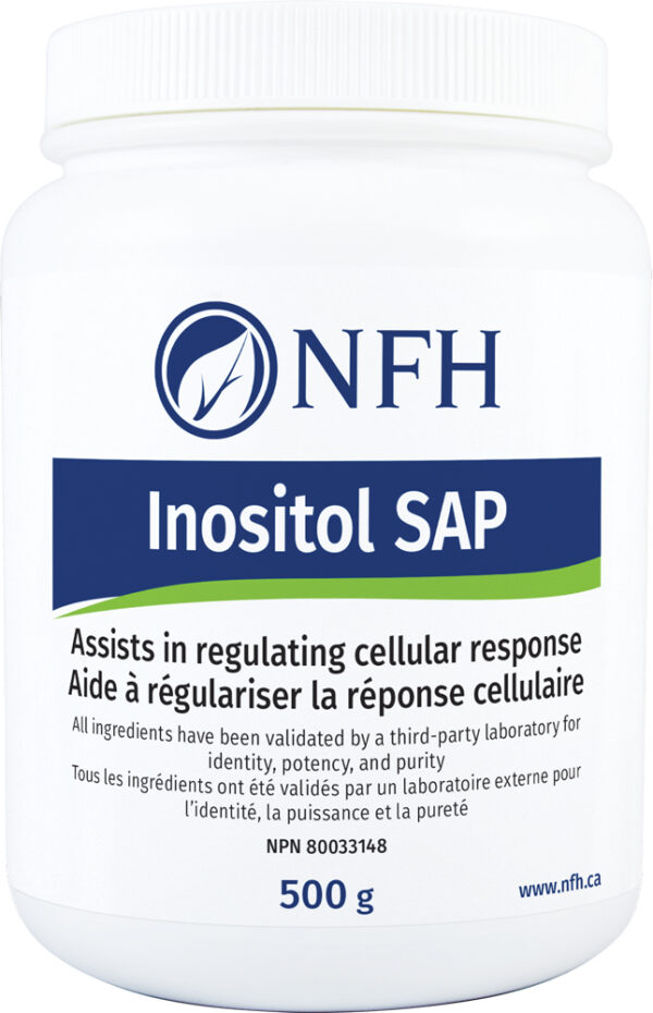 NFH Inositol SAP 500 g assists in regulating cellular response bottle