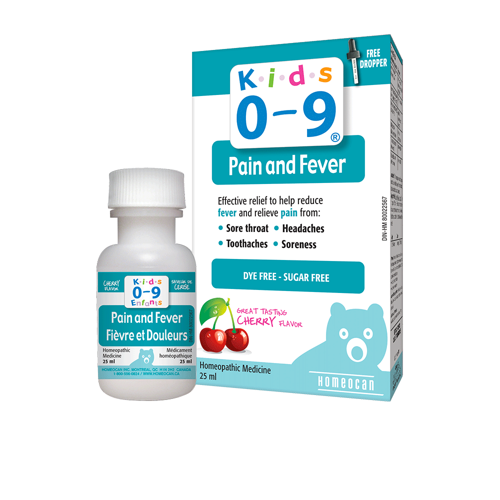 Homeocan Kids 0-9 Pain & Fever Oral Solution, 25 mL