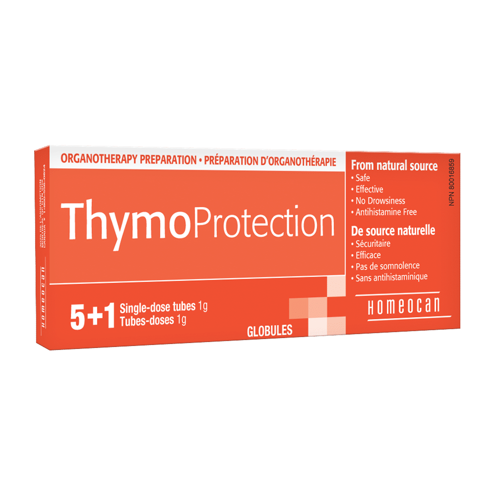 ThymoProtection natural source single-dose globules box