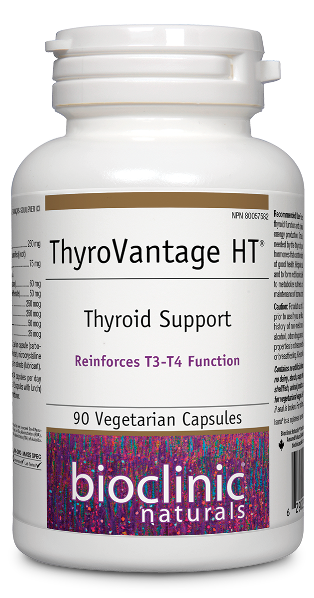 ThyroVantage HT thyroid support capsules bottle