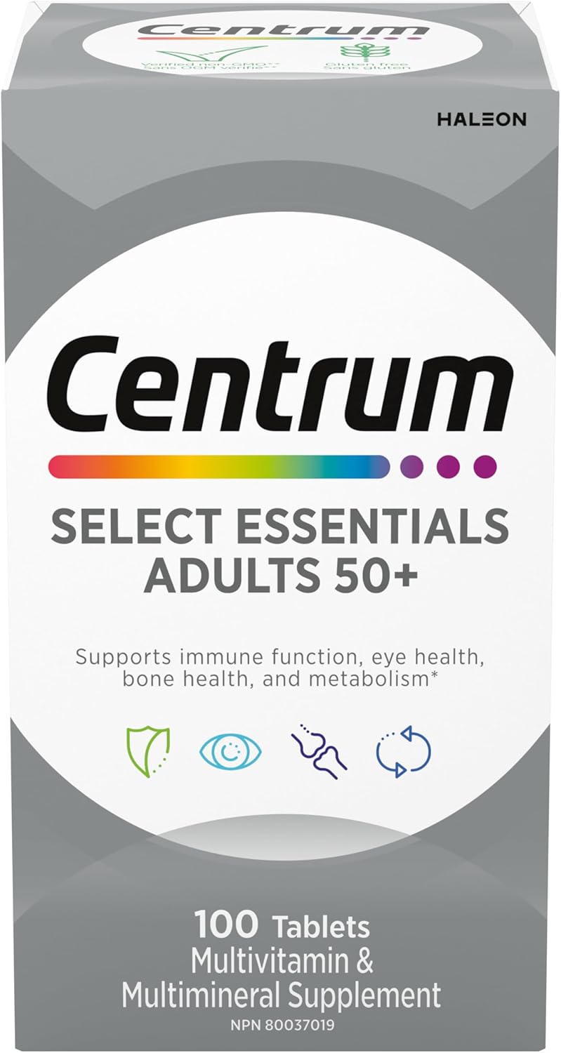 Buy Centrum Select Essentials 50+ Multivitamin for Adults
